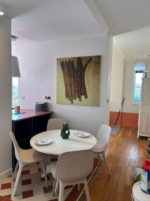 Un Fabuleux Decor Pour Un Chaleureux Appartement Paris Eksteriør bilde