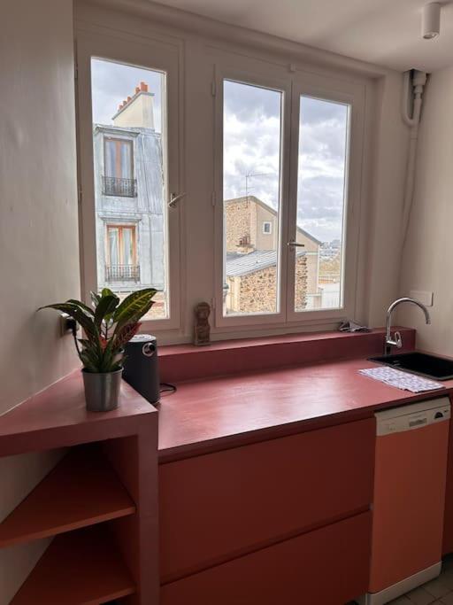 Un Fabuleux Decor Pour Un Chaleureux Appartement Paris Eksteriør bilde