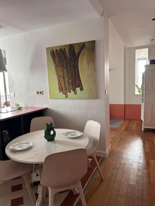 Un Fabuleux Decor Pour Un Chaleureux Appartement Paris Eksteriør bilde